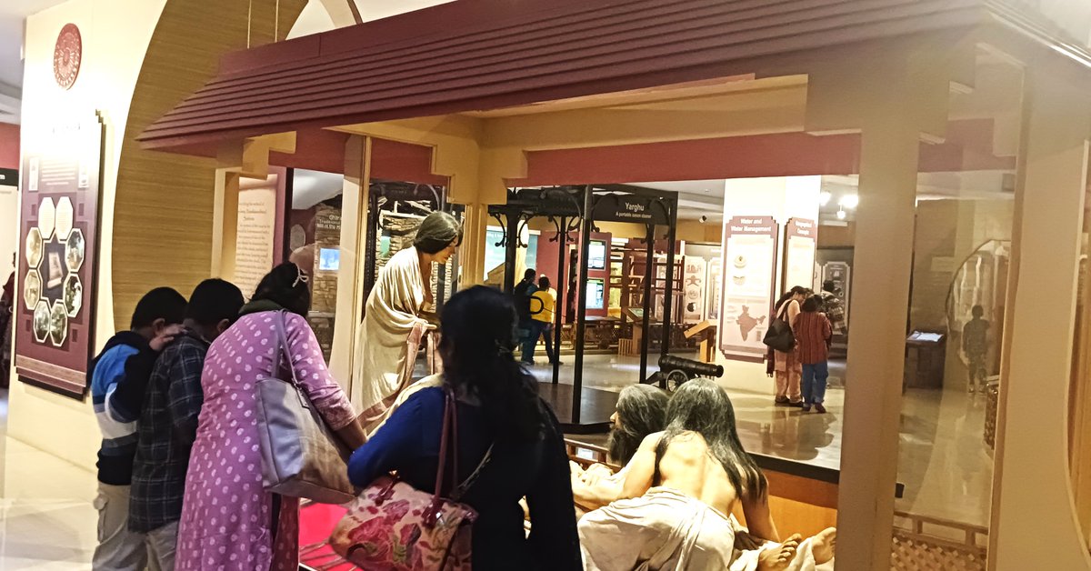 ScienceCityKol's tweet image. An inspiring journey through human evolution and the origins of science at @ScienceCityKol  a unit of @ncsmgoi, @MinOfCultureGoI  
#science #ScienceCityKolkata #ScienceExploration #indianhistory #technology #IndianScience #InteractiveLearning #InspiringYoungMinds