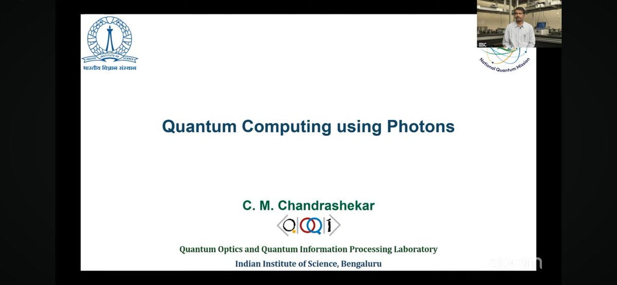 Physicla_'s tweet photo. And I still can't believe the fact that I'll be working there under his supervision from Jan, 2026 : )
#dream_come_true
#PhotonicQuantumComputing
(He built India's first 6 qubit photonic quantum computer!). https://t.co/qDQusSmG7u