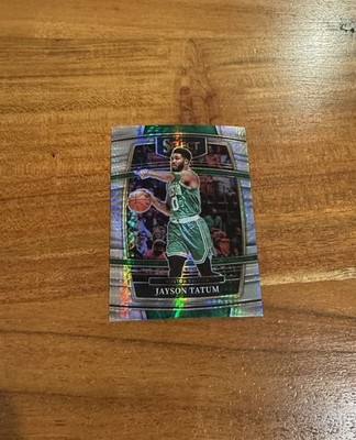 Jayson Tatum 2021-22 Panini Select NBA Hyper Silver Prizm /8 SSP