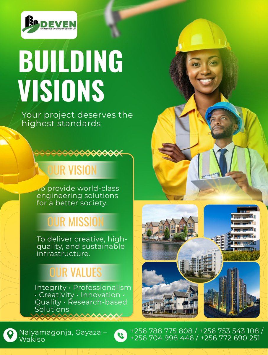 DevenEng's tweet image. At Deven Engineering Company, we turn ideas into strong, lasting structures.
From design to execution, we build with precision, safety, and excellence.
📍 Quality engineering you can trust.

#DevenEngineering #EngineeringExcellence #QualityConstruction #TrustedEngineers