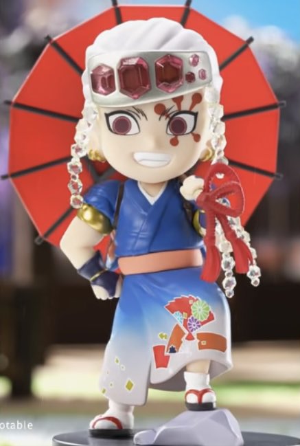 鬼滅の刃 梅雨シリーズ 中国限定 フィギュア 宇髄天元 鬼滅の刃