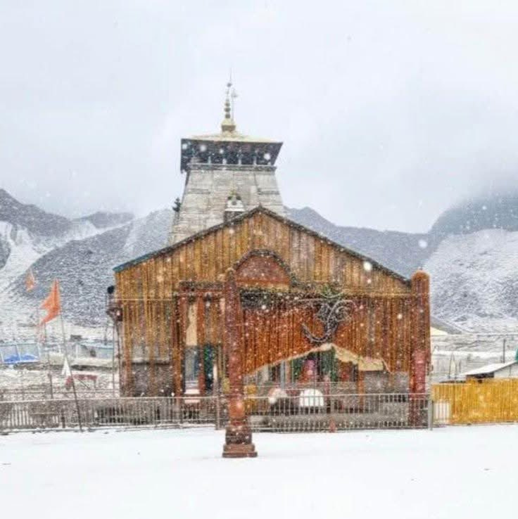 श्री केदारनाथ धाम से आज के दिव्य मंगल अलौकिक दर्शन ll