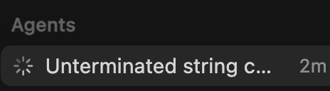 Feedback adicional: seria ótimo se a descrição da string fosse atualizada conforme o usuário fornece mais informações, j