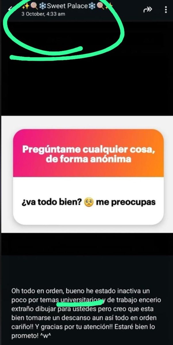 9SweetPinkmeme's tweet photo. The following are the screenshots where Fany says she is in university, which proves that she is not a minor or "a child" as her friend presumed. https://t.co/YpBG5stEd5