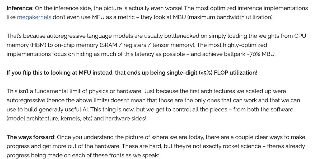 Ótimo post de blog!
Essa parte é impressionante. A inferência é feita de forma extremamente precária atualmente, e hard