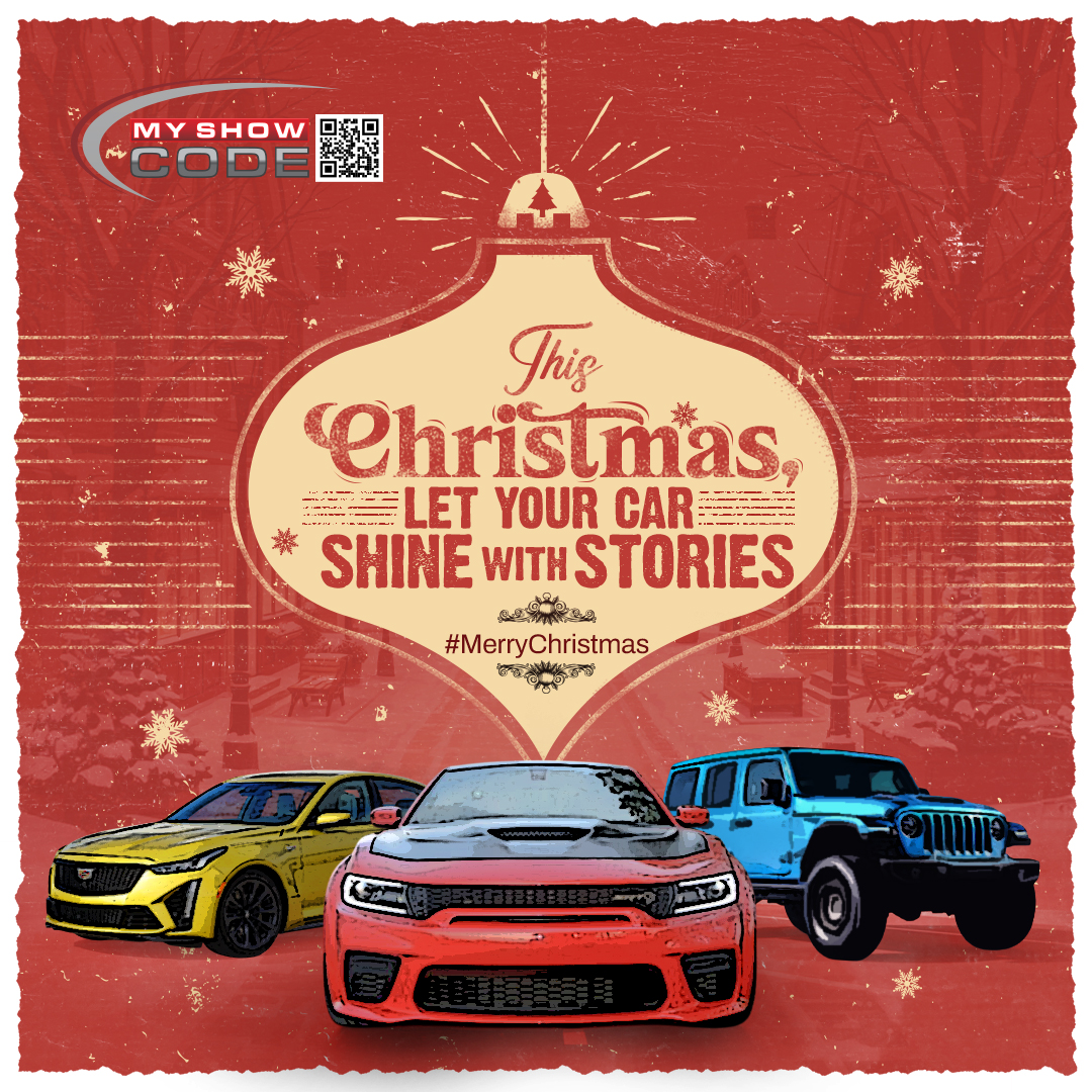 myshowcode's tweet image. This Christmas, here’s to the cars that carry our stories, our memories, and our passion. Celebrate the season with a touch of elegance; give your ride a digital identity that speaks for you.

Merry Christmas from MyShowCode. 🎁

#MyShowCode #QRShowcase #MerryChristmas