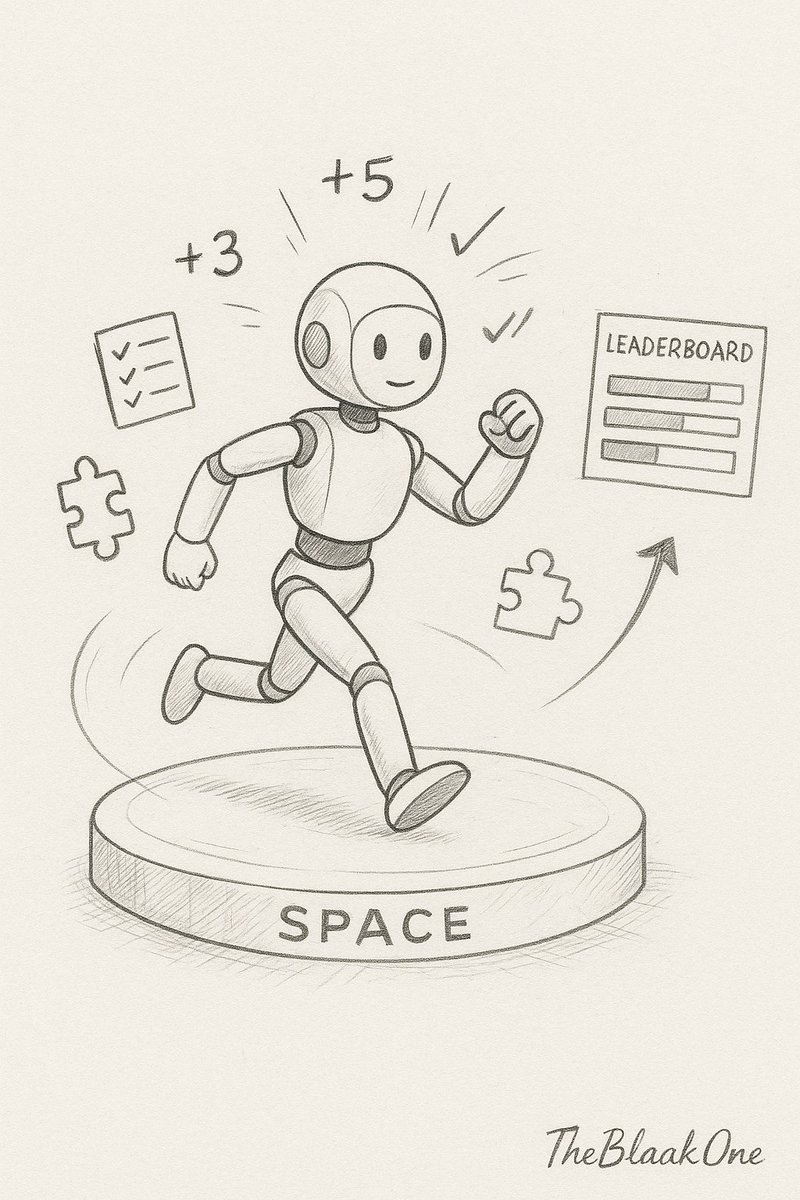 TheBlaakOne's tweet photo. GOOD MORNING FROM THE FUTURE OF AI.

     Good morning;  starting the day building with @FractionAI_xyz.
There’s something different about watching AI agents wake up and evolve in real time. This isn’t static code sitting idle,  it’s living, competitive intelligence forming onchain.

     What pulls me in is the RLFC model. Agents compete, get scored, and only the strongest strategies survive. Weak logic gets filtered out. Over time, intelligence sharpens itself, Darwinian AI in action.

     The DeFAI layer makes it even more powerful. Gasless onboarding removes friction, while onchain agents react instantly to changing conditions. No delays, no guesswork; just adaptive systems that move at market speed.

     This is why mornings feel different now. I’m not just checking charts,  I’m watching intelligence evolve in the open, shaped by real humans. FractionAI isn’t a trend, it’s infrastructure being built in real time.