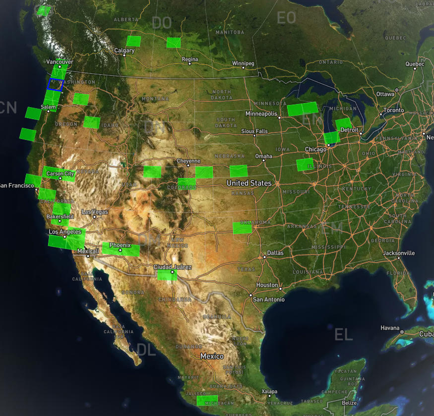 vk3ehg's tweet image. 週末のQRVでCN74とEN45をCFM。CN74はなかなかの海岸べりのポイント。VUCCは+2upの35。12月に入って何かと忙しい。#w3ehgsat #vucc #gridmaster