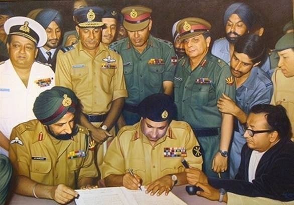 SurajKu86972134's tweet photo. Not propaganda. Just documented surrender. 🇮🇳 93000

Date: December 16, 1971  
Time: 16:31hrs
Location: Ramna Race Course in Dhaka,Bangladesh 

#vijaydiwas1971
#1971War
#IndianArmy 
#VijayDiwas https://t.co/eVXcp0Z2kM