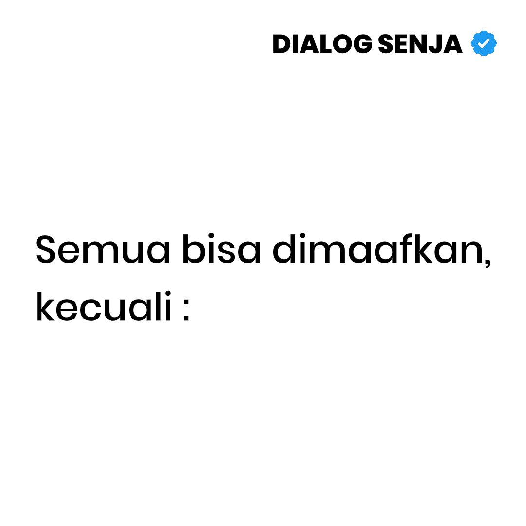 Dialog Senja tweet media