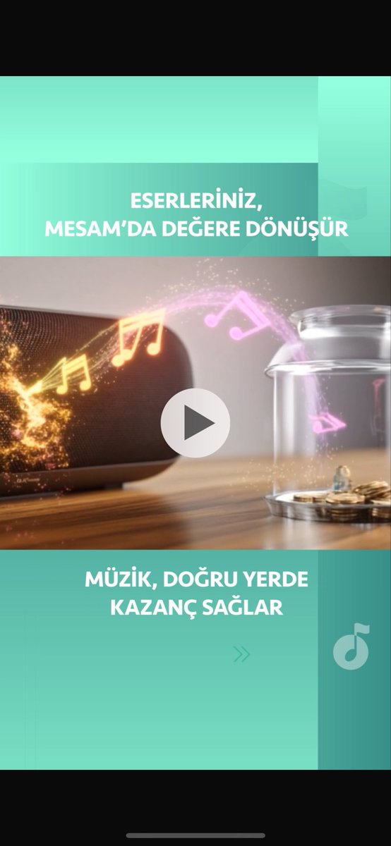 mesamglobal's tweet photo. 🎵 Eserleriniz, doğru yerde değere dönüşür.
Müzik sadece dinlenmez,
korunduğunda kazanca dönüşür.
MESAM, eser sahiplerinin haklarını korur,
müziğin emeğini değere çevirir.
📌 Doğru kayıt
📌 Doğru takip
📌 Doğru kazanç
Müzik, doğru yerde kazanç sağlar.
#MESAM #TelifHakları #MüziğinDeğeri