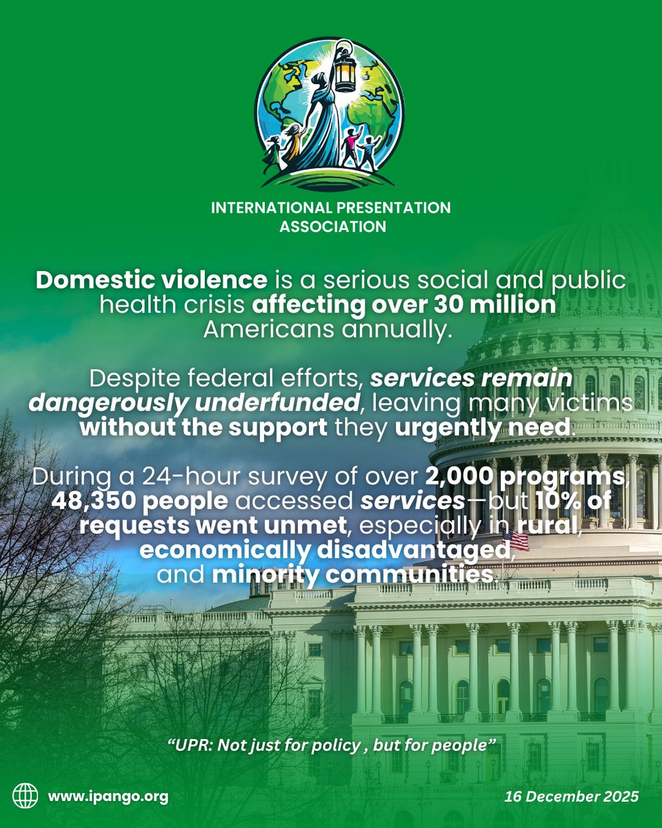 International Presentation Association at the UN tweet media