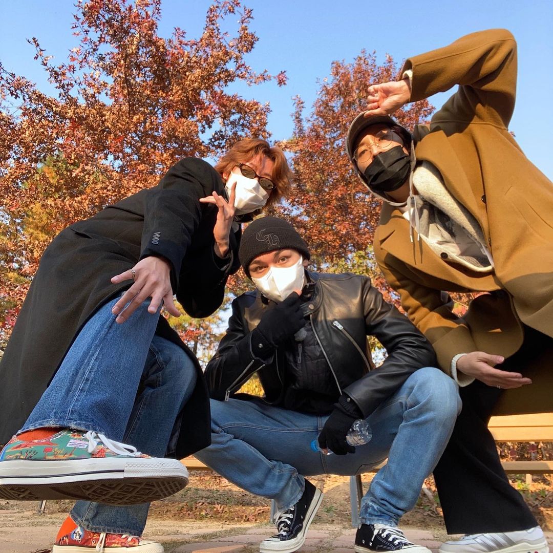 howoostar's tweet photo. i love this photo set of hao vernon and wonu... my three losers ♥️ https://t.co/0LYM1P9v13