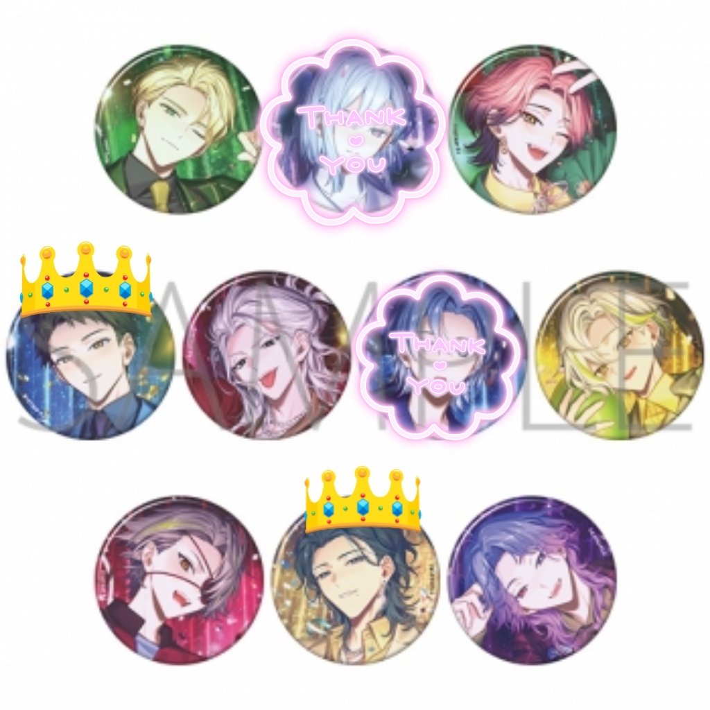 18TRIP エイトリ 缶バッジ キャラバッジコレクションvol.8 Best Wishes