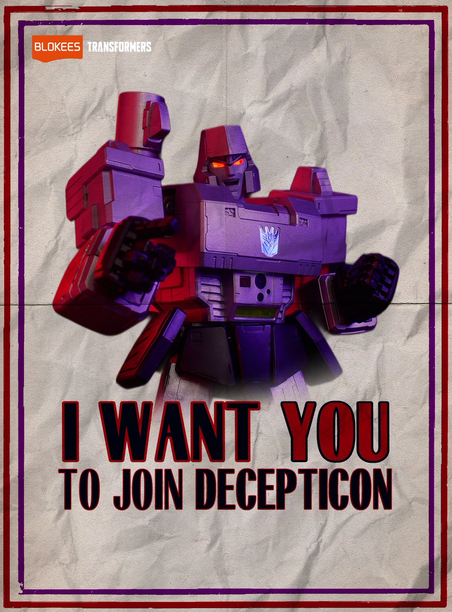 arikamis_'s tweet photo. I want YOU to join Decepticon!! 
-
Figure by @BlokeesOfficial 
#blokees #blokeestransformers #megatron https://t.co/TMQICKa0Pj