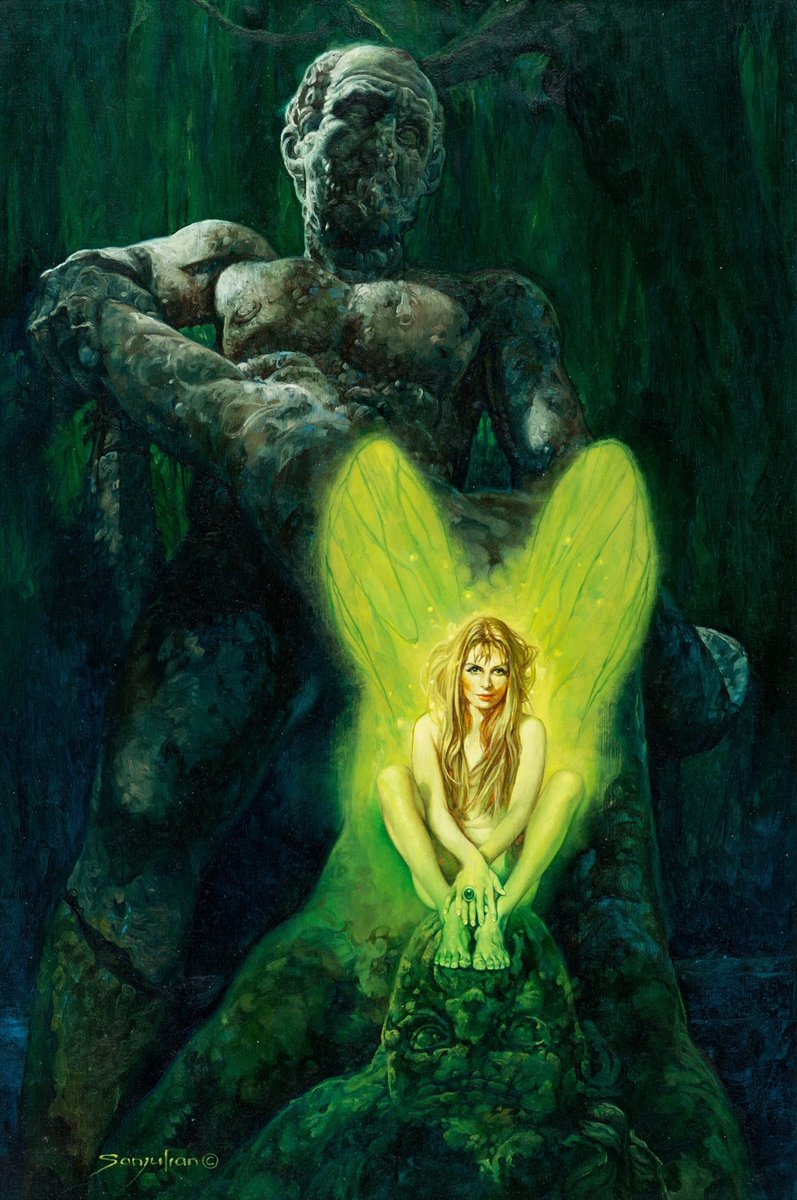 cimerians's tweet image. art by Sanjulian (Manuel Perez Clemente)
#fantasyart