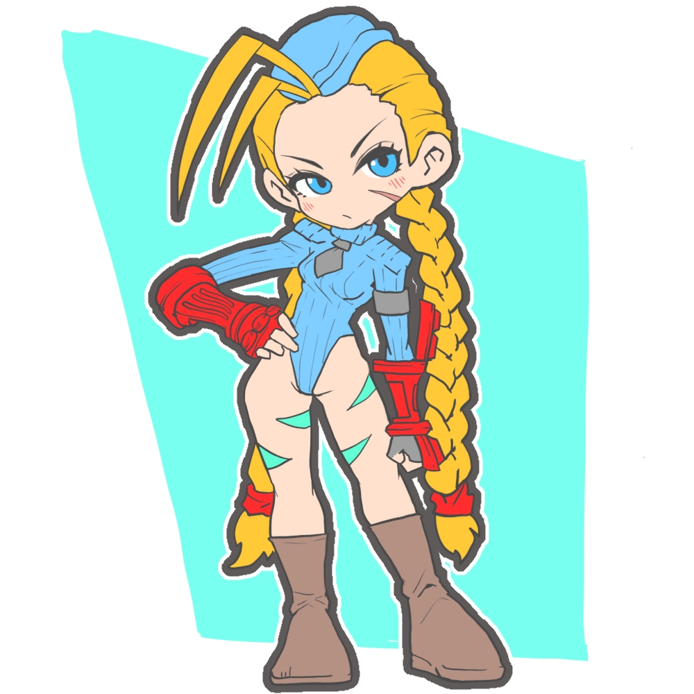 kunimitsudx's tweet photo. ストリートファイターのキャミィちゃん

#格ゲーキャラ描こうぜ https://t.co/HCb67uhgkS