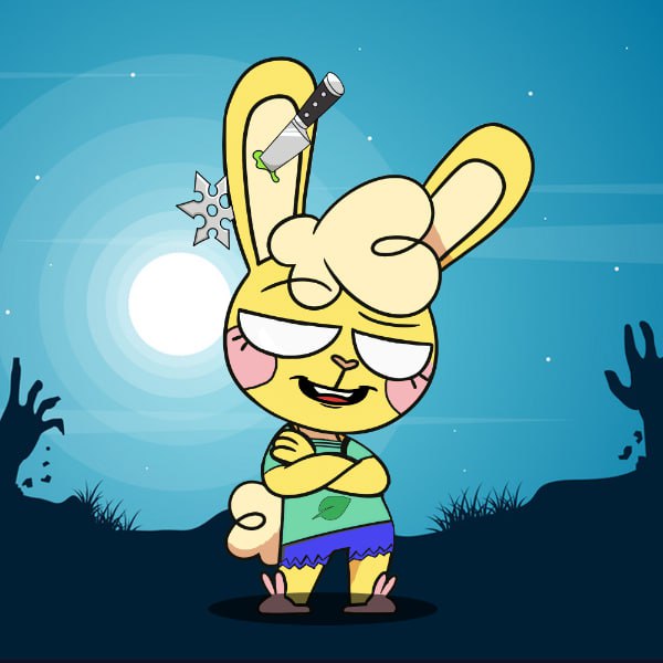 GM ☀️

Monbits Bunny 🐰🥕
#BASED 🟦