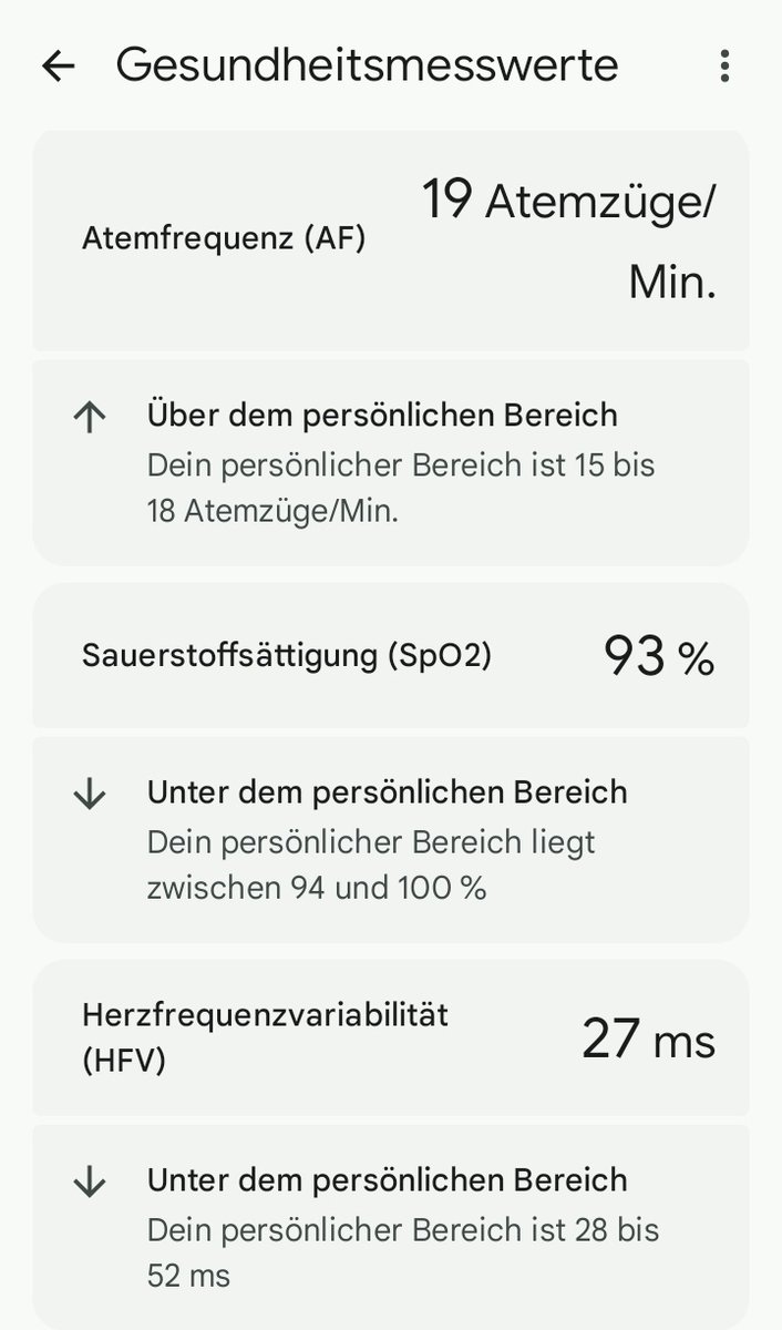 SociofugalSpace's tweet photo. Hab's doch noch geschafft, mir vor Weihnachten einen Infekt einzufangen. 🙄
Die Uhr hat es auch gleich registriert.
#Genervt https://t.co/NAcyb32wds