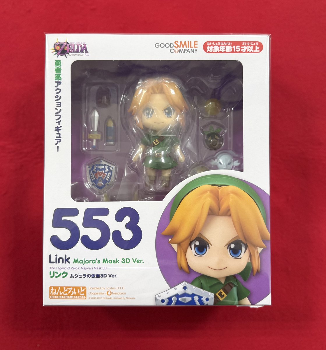 ねんどろいど リンク ムジュラの仮面3D Ver. ねんどろいど リンク ムジュラの仮面3D Ver.