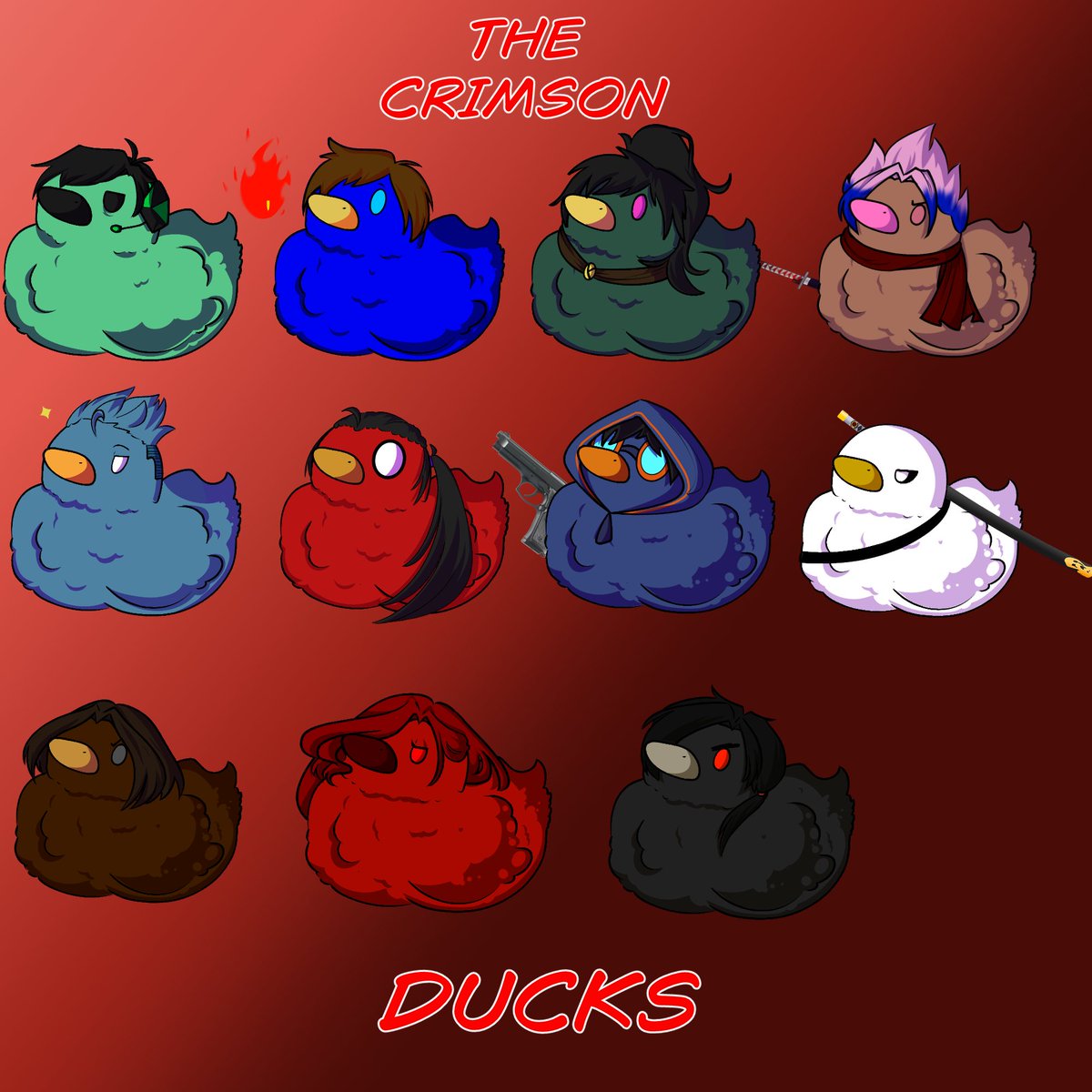 My server turned into a flock of DUCKS

ft:

<a href="/gagah_dragon/">Gagah Dragon</a> 
<a href="/KiroAK_/">K i r o</a> 
<a href="/UltraKnight5445/">That one Stick Figure Artist:)</a> 
<a href="/GranexCereal/">GrandAngel</a> 
<a href="/GhostMM3/">GhostMM</a> 
<a href="/doughnut102/">SpaceDoughnut</a> 
<a href="/Cyprimm/">ChallCY</a> 
<a href="/NE1_here/">Eniiwan</a> 
<a href="/JohnYoungCA/">Johnathan_Young</a> 

who shall become ducks next?