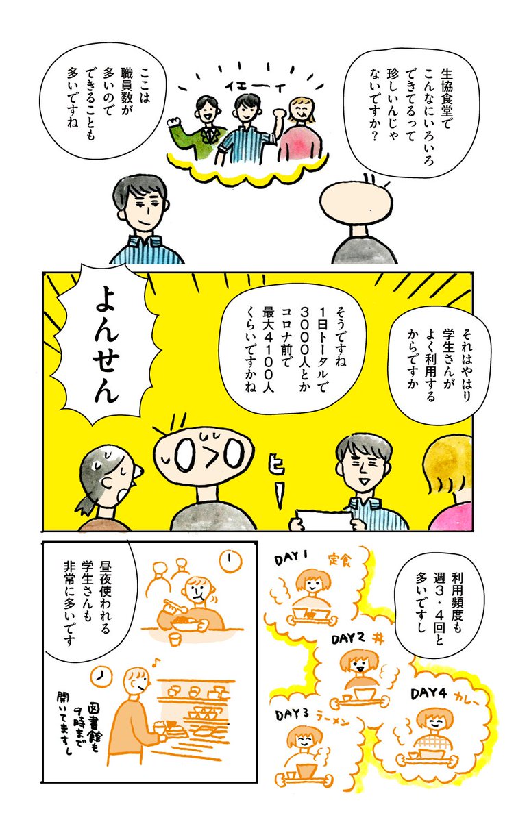 東京大学本郷キャンパスの中央食堂(おわり) 
