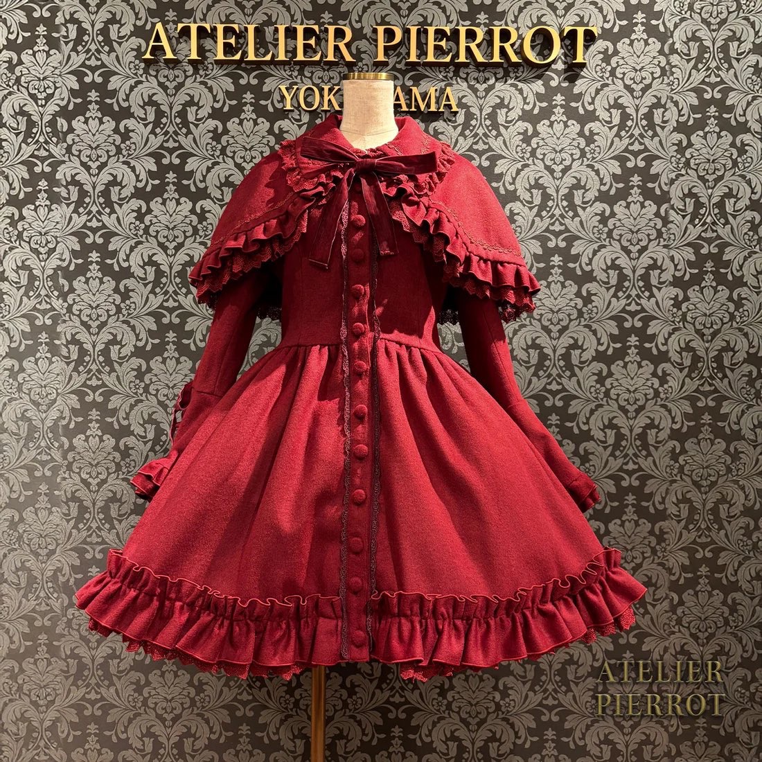 🌹新宿店再入荷情報🌹 【ATELIER PIERROT】 Fleur d'Hiver Coat