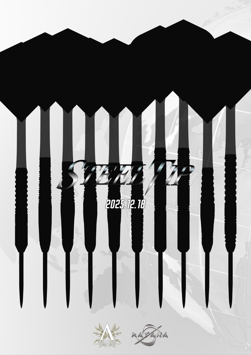 DYNASTY_JAPAN's tweet photo. 【Steel Darts】　2025.12.18 https://t.co/lbrRqj5kws
