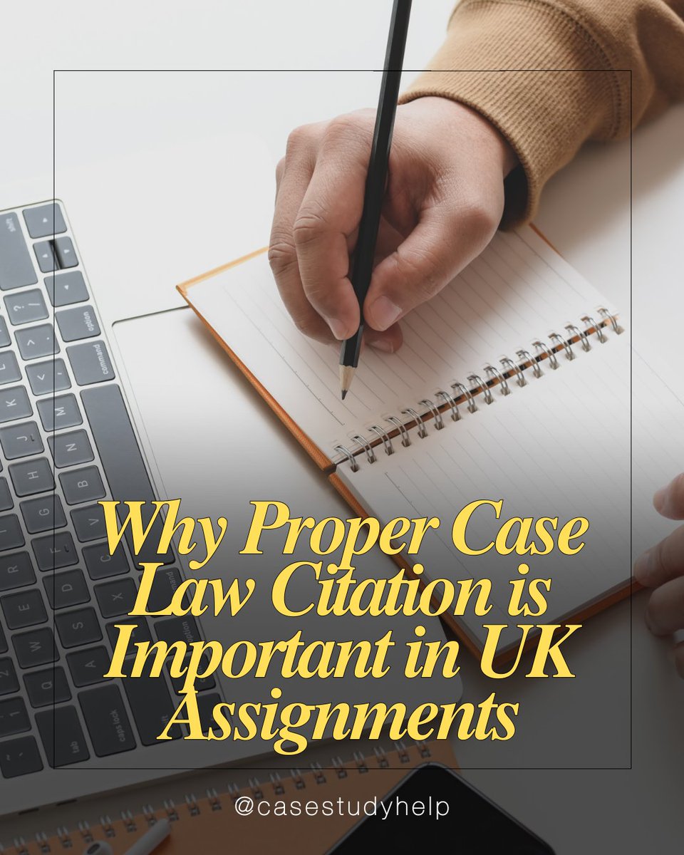 casestudyhelp's tweet image. Case law citation isn’t optional in UK law assignments

It strengthens arguments, shows legal understanding, and earns higher marks

Visit at: tinyurl.com/bdfwt8wt

#uklaw #caselaw #legalwriting #lawstudents #academic #lawassignments #legalstudies #citationguide #casestudyhelp