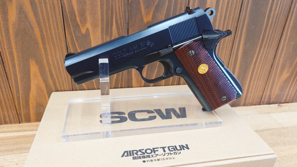 ウエスタンアームズ SCW ガスブローバック「コルト コンバット