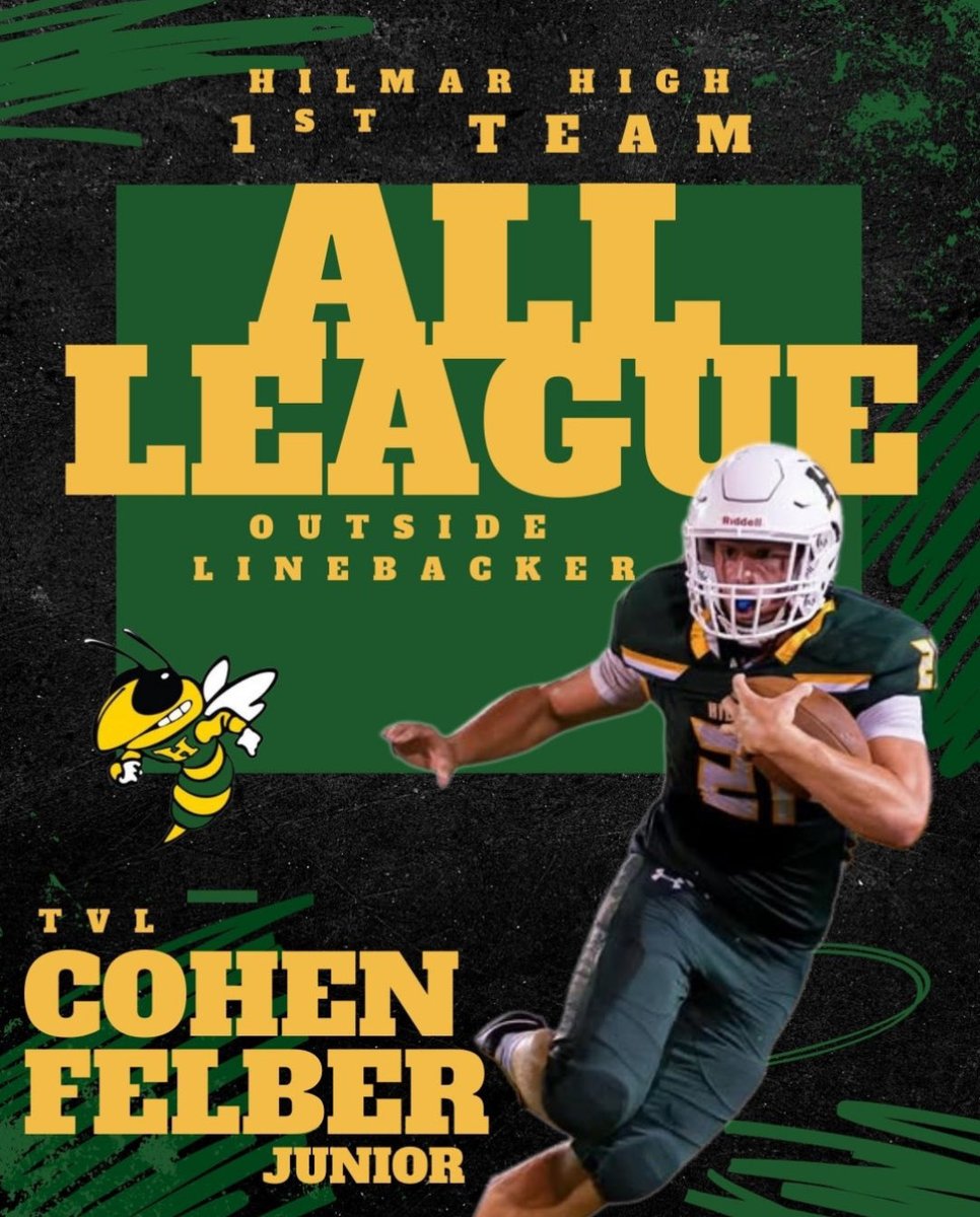 SantosM42's tweet photo. 1st team TVL Outside Linebacker. Smash mouth football player! #HtownStrong https://t.co/EbVb95FB0x