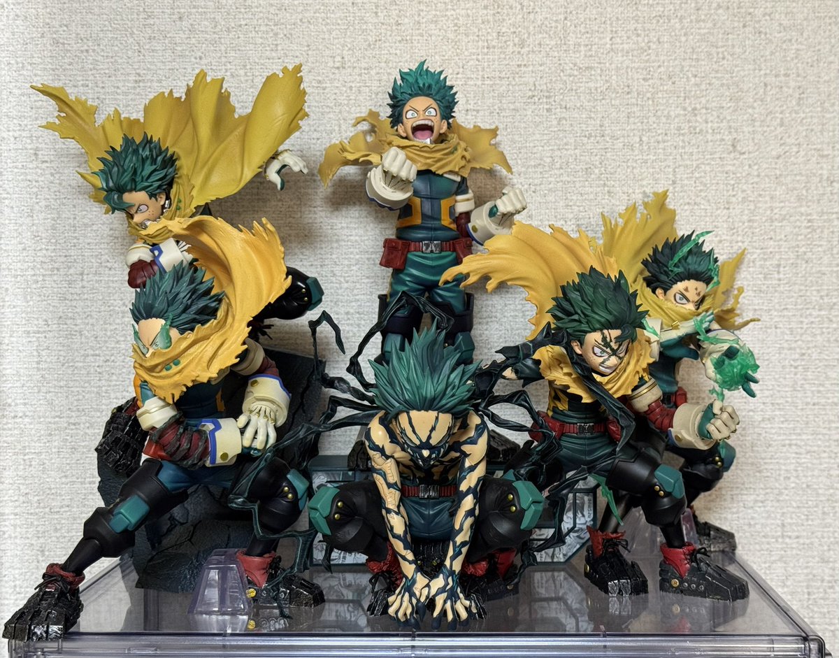 2025年に登場したヒーロー：デクのMASTERLISEフィギュア達！ 今回の