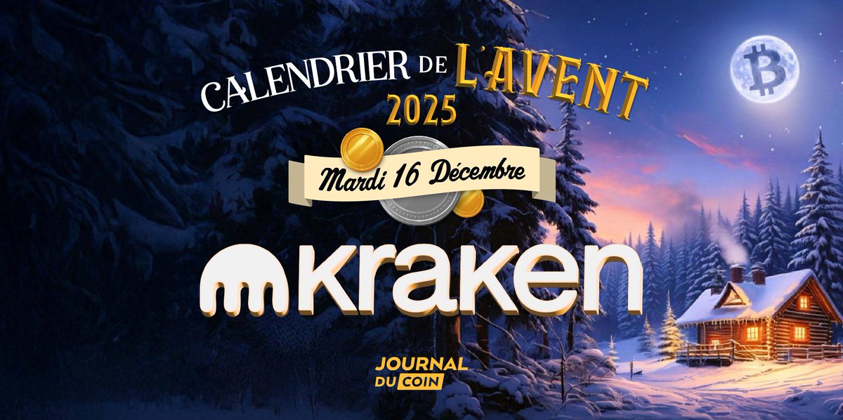 🎅🏽 CALENDRIER DE L’AVENT - JOUR 16 🎅🏽

Aujourd’hui, Kraken offre une PS5 brandée Kraken 🎄

Pour participer :
1️⃣ Follow @Krakenfx &amp; <a href="/LeJournalDuCoin/">Journal du Coin</a>
2️⃣ Like &amp; RT
3️⃣ Tag 1 ami

Le tirage au sort sera effectué le 26 décembre ! 🎁

🍀 Bonne chance à tous 🍀