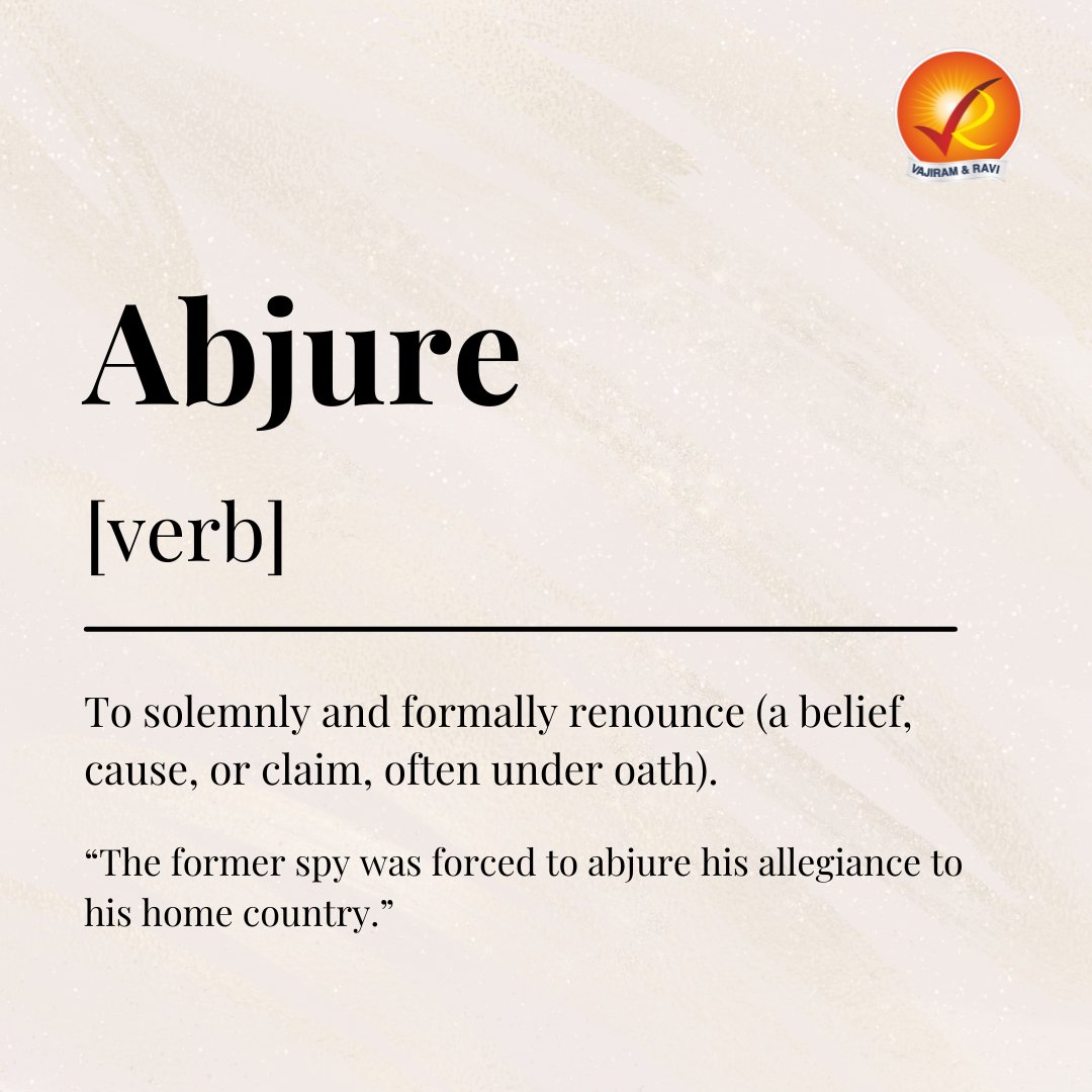 VajiramRavi's tweet image. #StudyWithVajiram | Explore new words, enrich your expressions, and embrace the beauty of language.
#english #vocab #dictionary #upscprelims #ias #iasexam #upscexam #upscmotivation #upscaspirants #upsc #currentaffairsquiz #mains #irs #ips #ifs #gk #generalknowledge #quiz #trendy