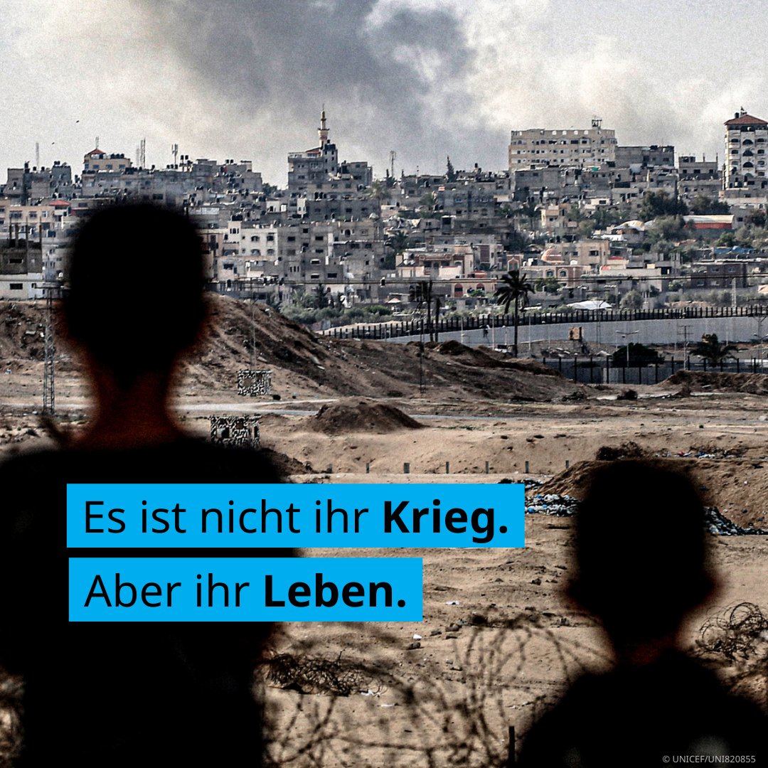 460 Mio. Kinder leben weltweit in Kriegs- und Konfliktregionen. Kinder können nichts für Kriege. Aber Bomben und Angriffe machen auch vor ihnen keinen Halt. Sie erleben grausame Gewalt, die kein Kind je erfahren sollte. 
#KindheitBrauchtFrieden unicef.de/krieg