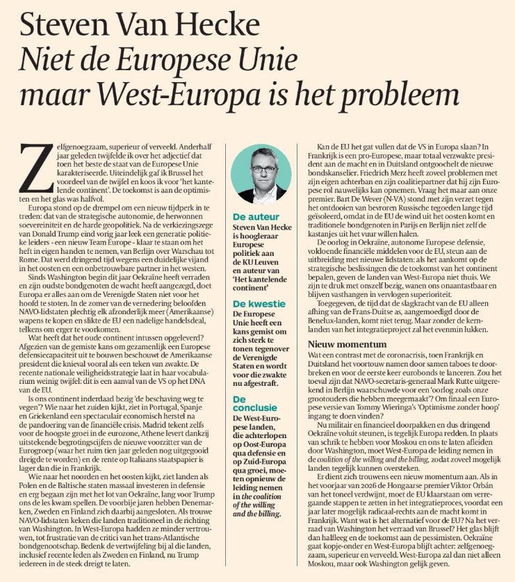 Steven Van Hecke tweet media