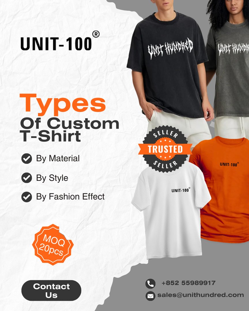 unit100garment's tweet image. Wondering what types of custom t-shirts we can make? 
At UNIT-100, we offer a wide range—from classic crewnecks and V-necks to stylish crop tops, tank tops, and more.
100,000+ ready-to-use blanks
Full customization for any style
#UNIT100 #CustomTshirts #TshirtManufacturing
