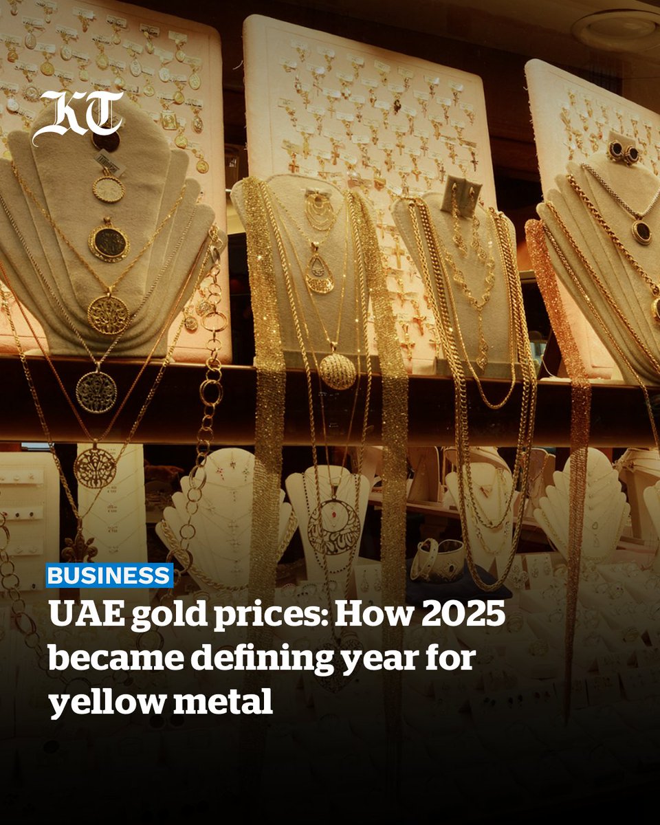 After years of competing with #Equities, #cryptocurrencies, and tightening  #MonetaryPolicy, #gold made a powerful comeback in 2025 - cementing its  status as one of the best-performing major #Asset classes of the year.