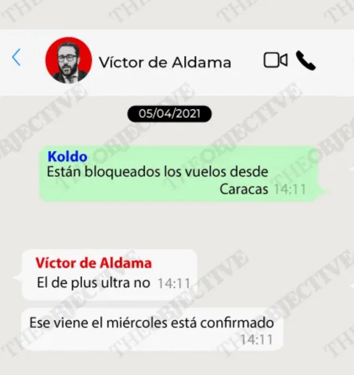 Insisto. Hemos pagado con dinero público la creación de un corredor VIP para una narcodictadura. Es gravísimo.