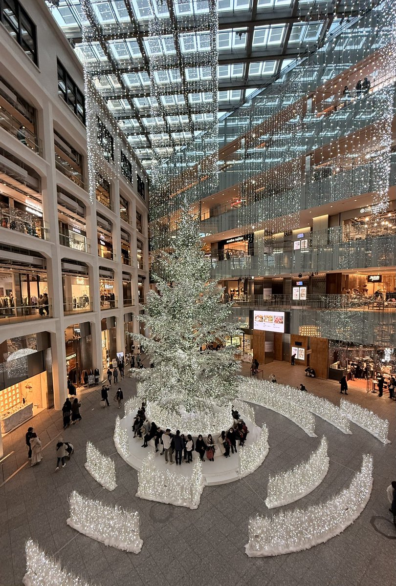 Ngl47's tweet photo. Токиогийн энэ жилийн сүлд мод 🎄
Алдарт [ Yamanote ] шугамны 100 жилийн ойд зориулсан Lager beer
#2025 #WhiteKitte #Tokyo https://t.co/TJRXHKw4yN