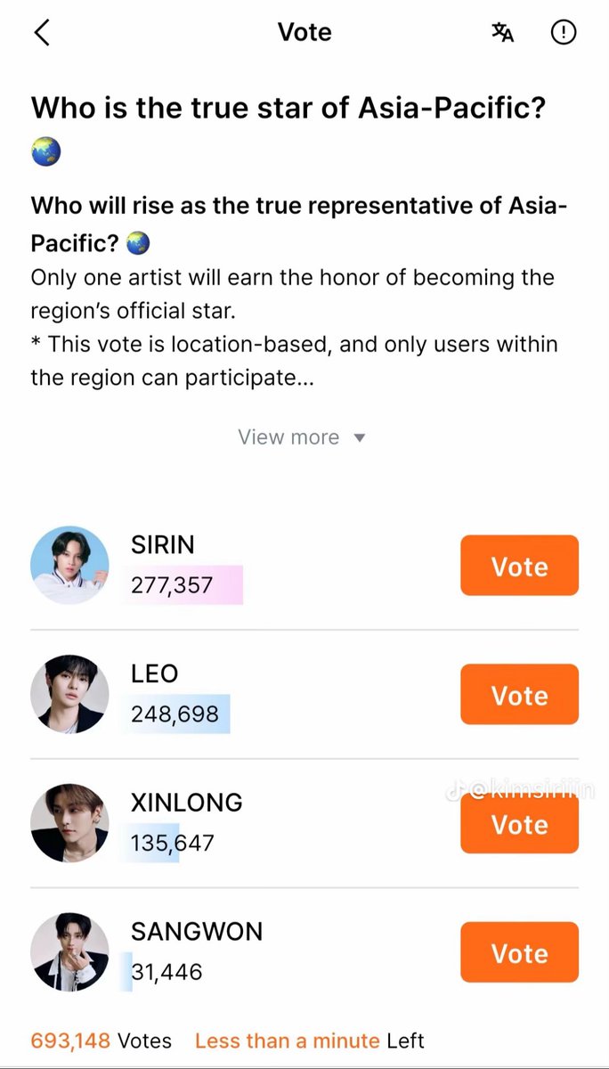 SIRIN WON🤯❤️
Thank you to all who voted 🙏🏻
To all that Polarins, Universe League fans and AHOF fans who showed love to our Thai kid 🙏🏻
Let's pray for the best for Sirin in <a href="/nouer_ent/">NOUER Ent.</a>.