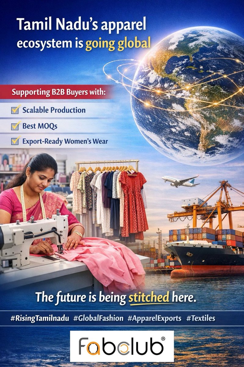 Fabclub Women’s Wear Manufacturer & Exporter tweet media