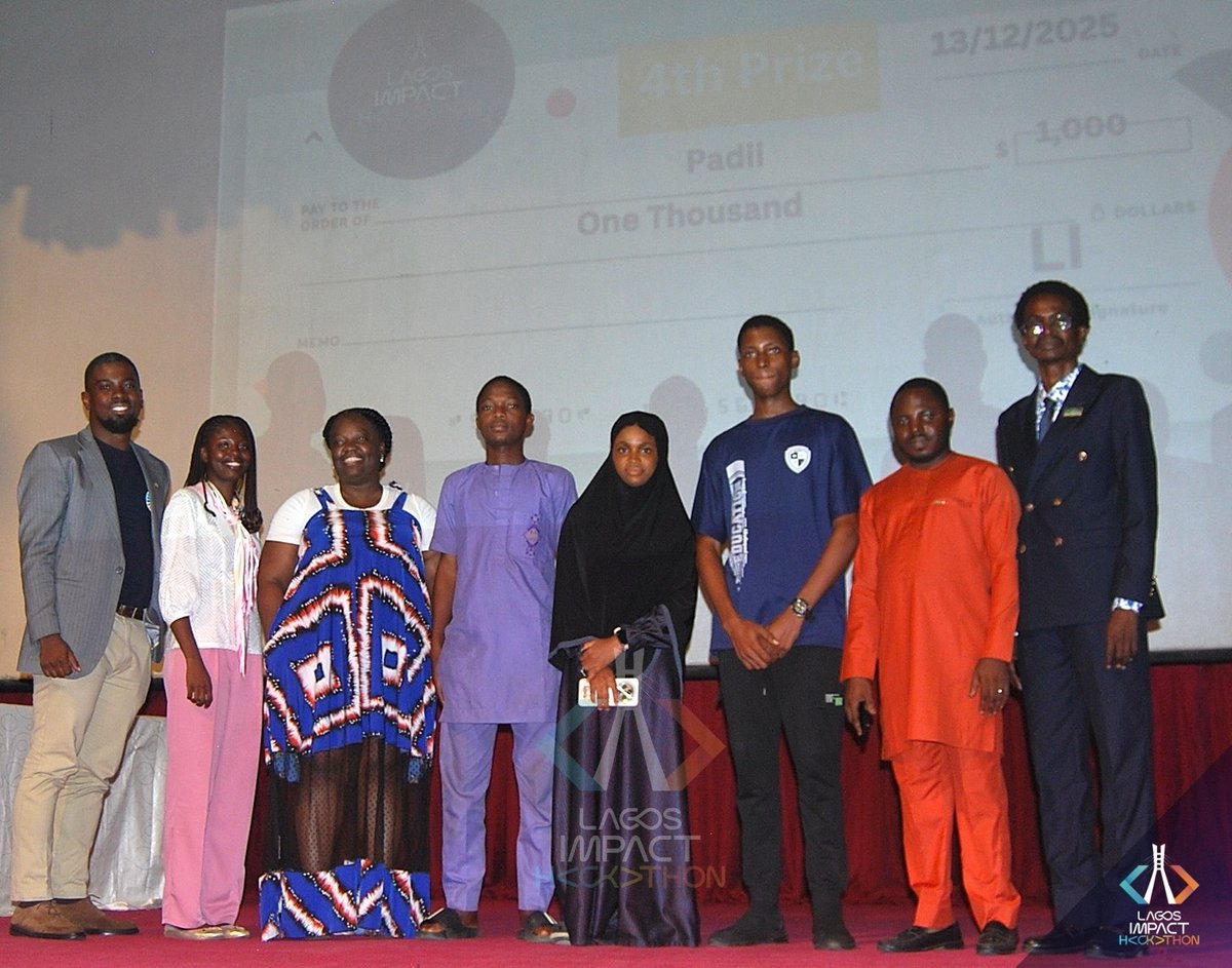 Lagos Impact Hackathon tweet media