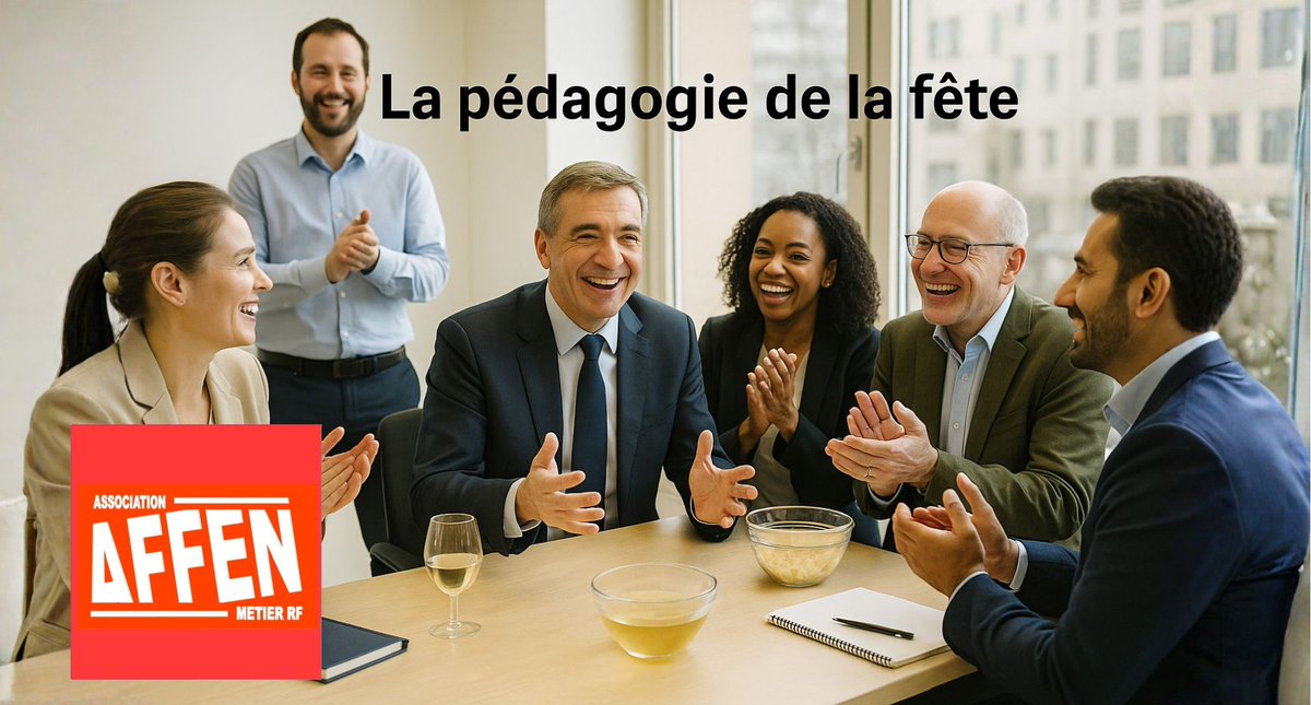 La pédagogie de la fête est une autre façon de penser la pédagogie. L'apprenant est un homo festivus qui ne demande qu'à s'exprimer. Faites vous votre idée, bonne lecture affen.fr/pedagogie/la-p…
