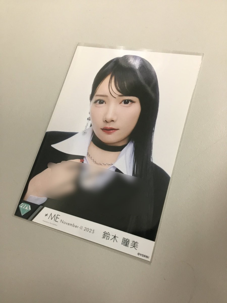 H*u様 ≠ME　ノイミー　鈴木瞳美　チェキ　直筆サイン入り　広島 PRESENT🩷ྀི】 S Cawaii!2月号好評発売中📚 ≠ME・鈴木瞳美さんの