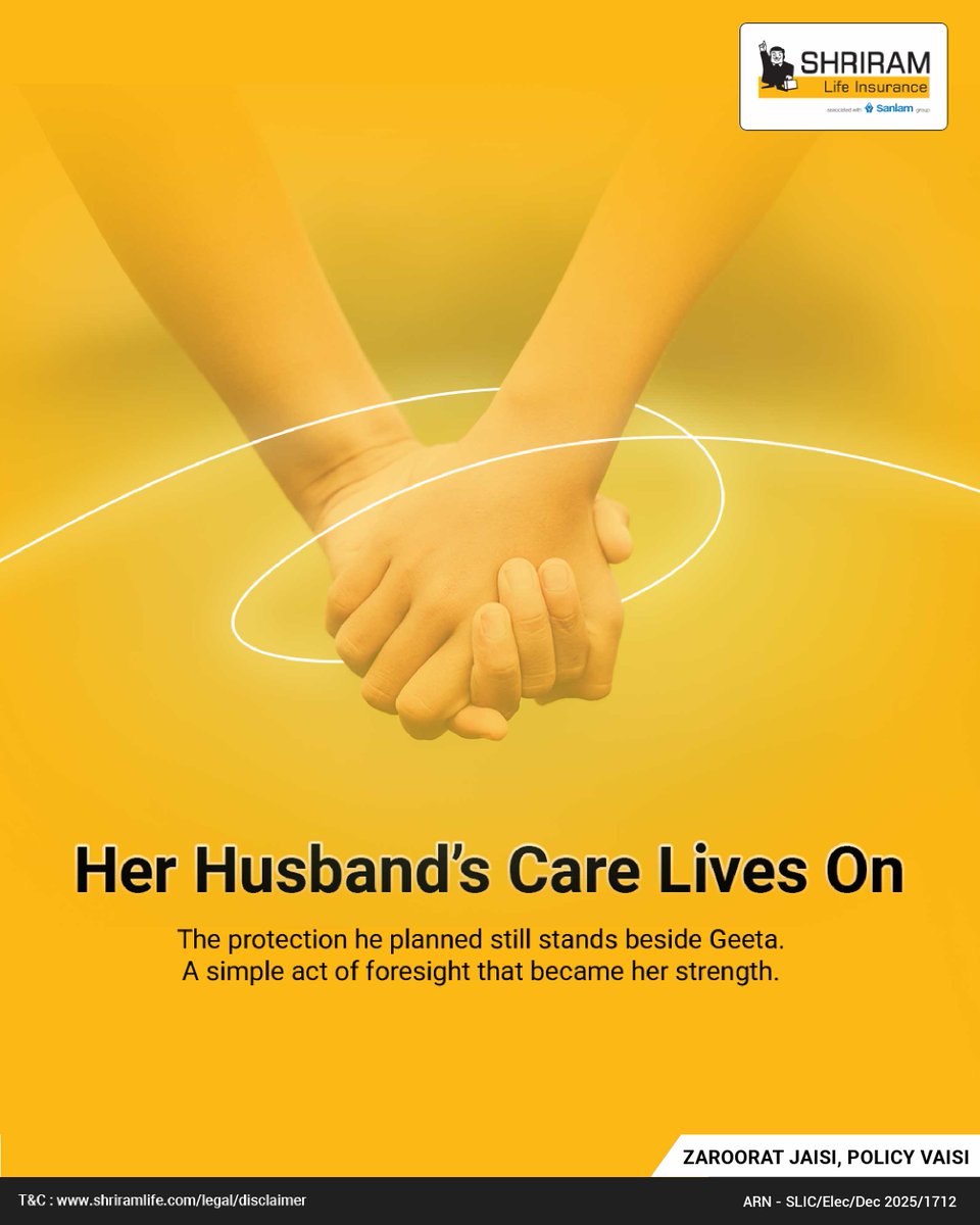 ShriramLifeIns's tweet image. This journey reminds us that insurance is not just paperwork.
It is presence, protection, and peace of mind when it matters most.
At Shriram Life, every promise made is a promise kept.

#RealStoriesRealTrust #zarooratjaisipolicyvaisi #insuranceforall
