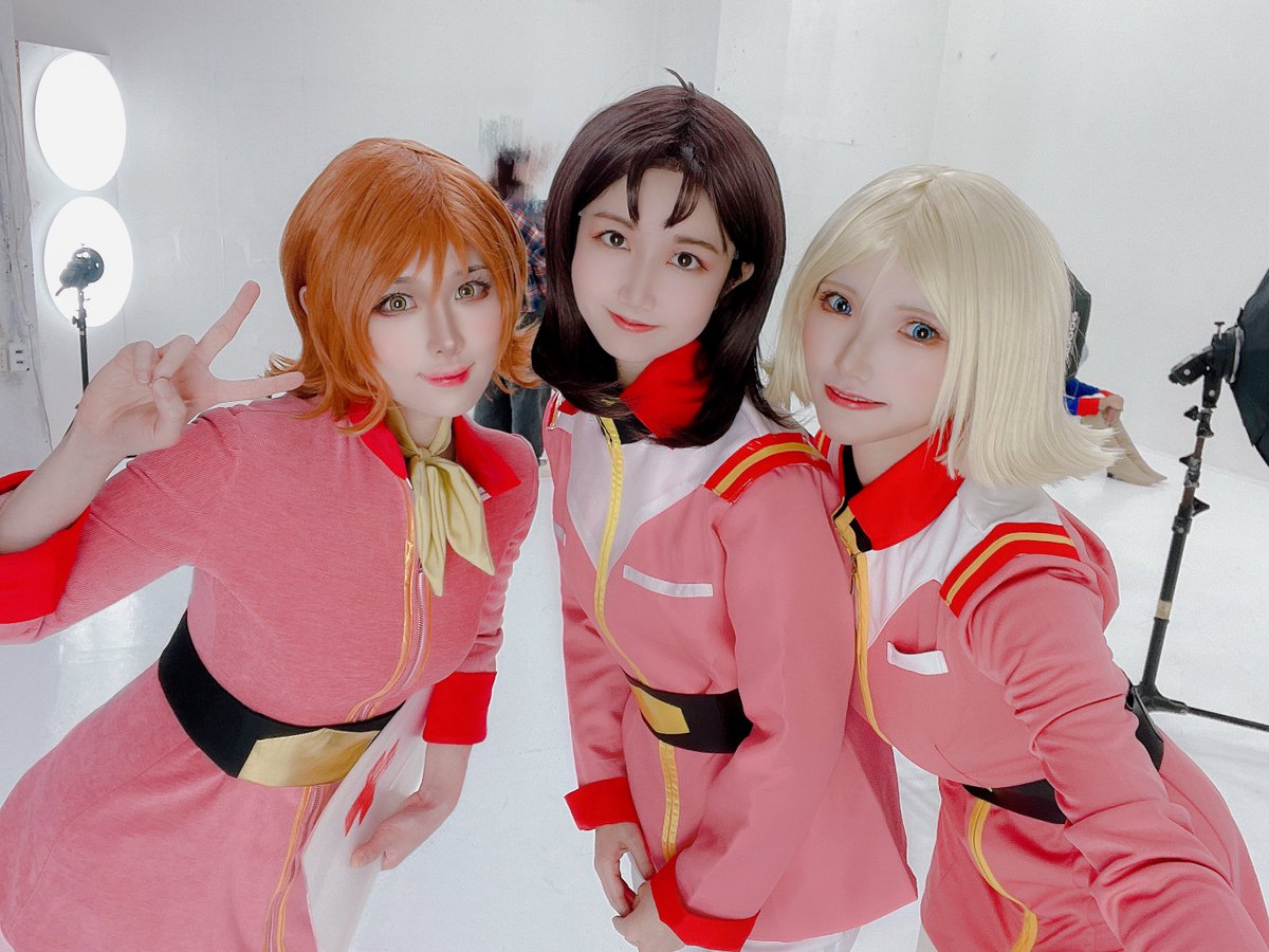 ⟡·.🎀ホワイトベース女子🎀.· ⟡

フラウ▶︎アキさん
ミライ▶︎ひなっちさん
セイラ▶︎湊歌

揃うと可愛い…嬉しい…😭💓💓
ありがとうございました🙏✨

#ファースト大型1214