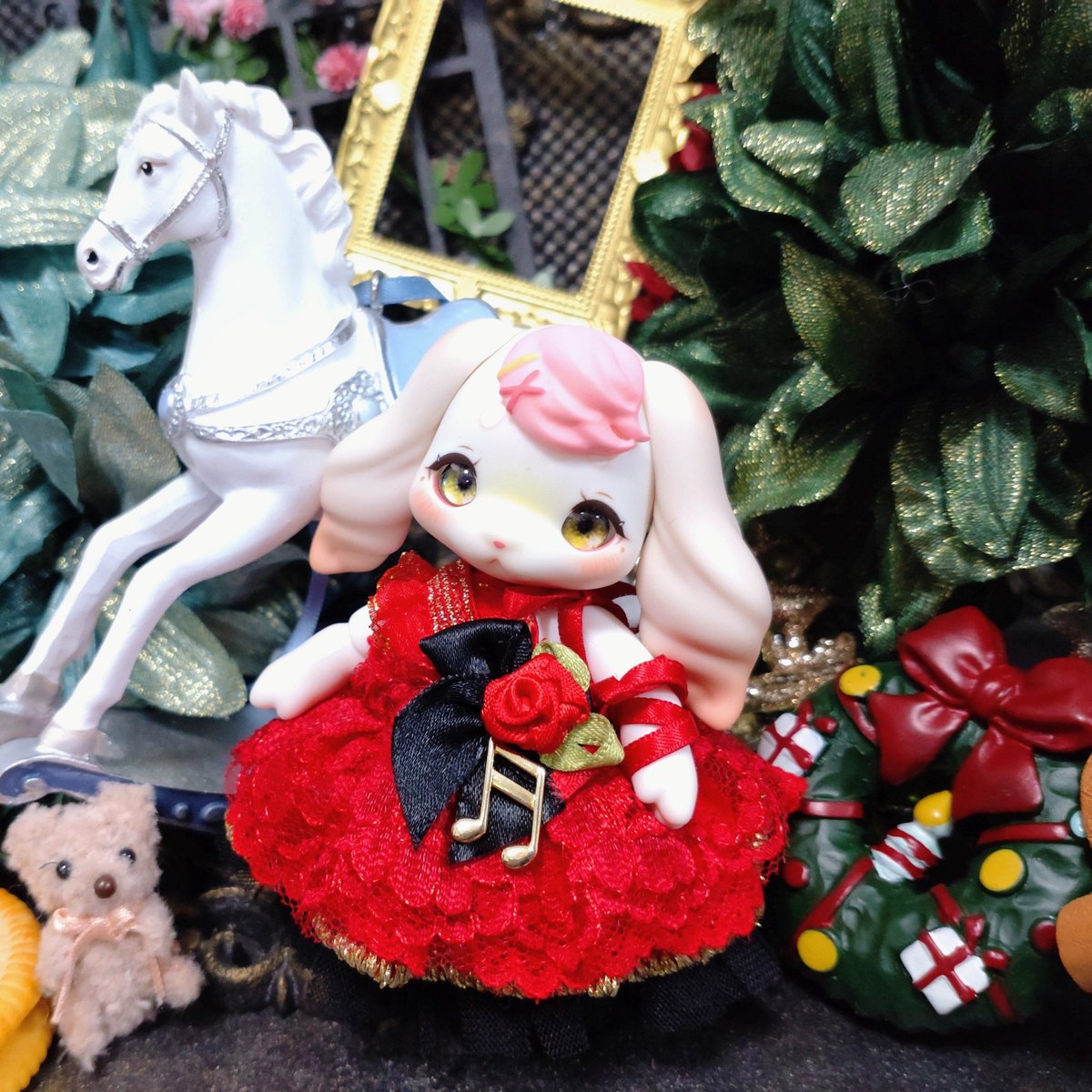 クリスマスが今年もやってくる〜♪ 🎄の音符アシンメトリードレス完成