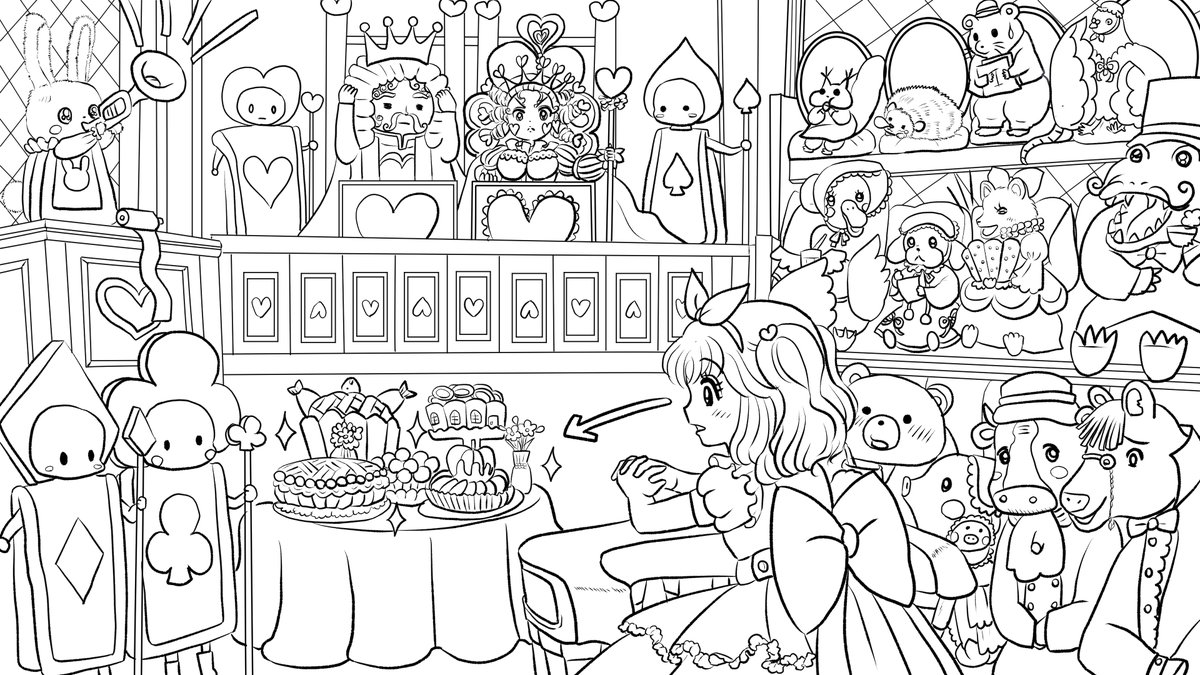昨日描いた絵です( ゜Д゜)
恋の魔法とおまじない738-3完成
素材ちびモブ会社員ラフ
福娘童話集不思議の国のアリスペン入れ
チマチマ背景あと少し
他にプリンプリンを描いていました
#恋の魔法とおまじない #イラストAC 