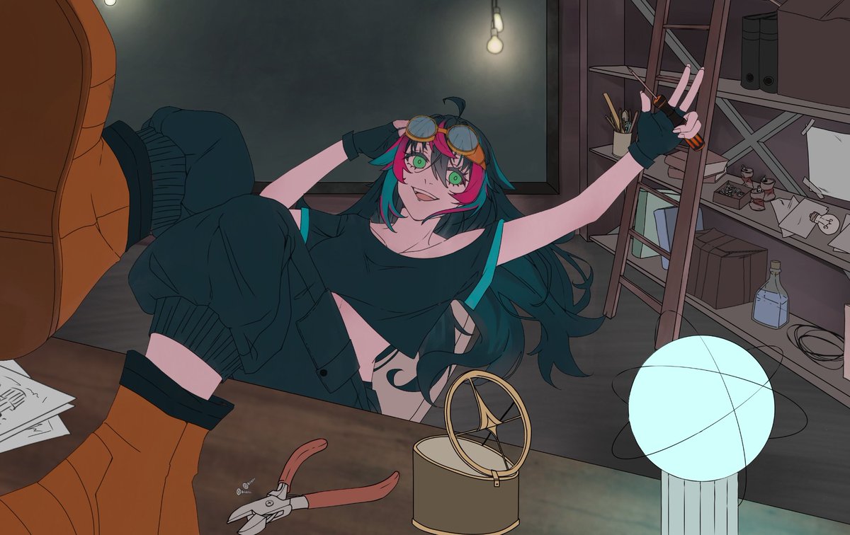 NekumaLab's tweet image. Controlled chaos (WIP), ideas everywhere, and zero fear of getting messy 🔧✨
This is KiraWrench’s lab, where mistakes are part of the process and every spark can turn into something big.
We’re still building the world of Nekuma Lab, piece by piece 🧪⚙️
What do you think she’s…